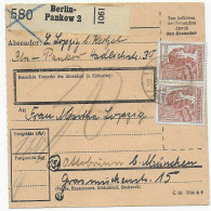 Paketkarte Berlin-Pankow Nach Ottobrunn/München, 1948, MeF - Briefe U. Dokumente