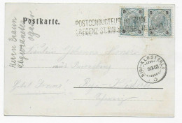 AK Bregenz Nach Rigi-Kolsterli, 1903: Postconducteur Bregenz-St. Margarethen - Storia Postale