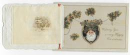 Christmas Card With Opening Booklet, 1912, Unused, Printed In Germany - Christianisme
