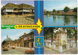 Groeten Uit 's-Gravenzande - (Nederland/Holland) - O.a. Dorpspomp, Bar De Promenade - Sonstige & Ohne Zuordnung