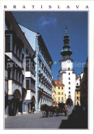 72345073 Bratislava Pressburg Pozsony Michaeler Turm Mit Pferdekutsche  - Slovacchia