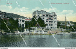 Bd399 Cartolina Abbazia Kinder Sanatorium  Croazia - Sonstige & Ohne Zuordnung