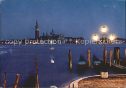72344446 Venezia Venedig Bacino San Marco Isola Di San Giorgio Notturno Venezia - Sonstige & Ohne Zuordnung
