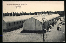 AK Königsbrück, Truppenübungsplatz, Neues Lager  - Königsbrück