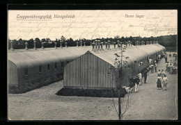 AK Königsbrück, Truppenübungsplatz, Neues Lager  - Koenigsbrueck