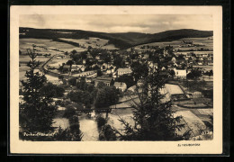 AK Pockau /Flöhatal, Ort Aus Der Vogelschau  - Flöha