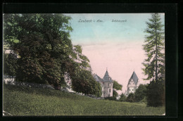AK Laubach I. Hss., Schlosspark  - Laubach