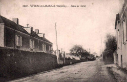 53 Mayenne- CPA -VIVIERS En Charnie - Route De Torcé - 1933 - Autres & Non Classés