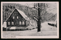 AK Penig /Muldental, Waldgasthaus Höllmühle Im Winter  - Penig