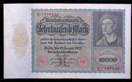 Billet, Allemagne, Reichsbanknote, 10000 Mark, 1922, 2 Scans, Frais Fr 2.65 E - 2 Miljoen Mark
