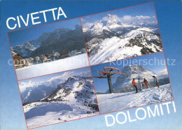 72343327 Dolomiten Civetta Skigebiet Seilbahn Firenze - Sonstige & Ohne Zuordnung