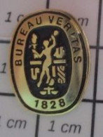 516c  Pin's Pins / Beau Et Rare / THEME MARQUES / BUREAU VERITAS 1828   Fatalitas !! - Marche
