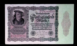 Billet, Allemagne, Reichsbanknote, 50000 Mark, 1922, 2 Scans, Frais Fr 2.45 E - 2 Millionen Mark