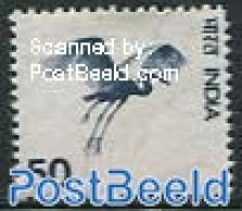 India 1975 50P, Stamp Out Of Set, Mint NH, Nature - Birds - Nuovi