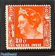 Netherlands Indies 1937 80c, Stamp Out Of Set, Unused (hinged), Various - Maps - Geografia