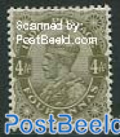 India 1911 4A, Stamp Out Of Set, Unused (hinged) - Ungebraucht