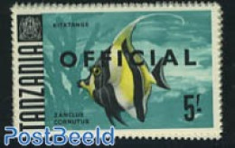 Tanzania 1967 Stamp Out Of Set, Mint NH, Nature - Fish - Poissons