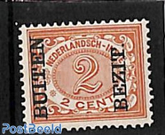 Netherlands Indies 1908 2c, BUITEN BEZIT, Stamp Out Of Set, Mint NH - Other & Unclassified