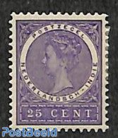 Netherlands Indies 1902 25c Violet, Stamp Out Of Set, Unused (hinged) - Other & Unclassified
