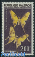 Madagascar 1960 200F, Stamp Out Of Set, Mint NH, Nature - Butterflies - Other & Unclassified