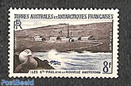 French Antarctic Territory 1956 8f, Stamp Out Of Set, Mint NH, Nature - Science - Sea Mammals - The Arctic & Antarctica - Ongebruikt