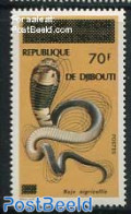Djibouti 1977 70F, Stamp Out Of Set, Mint NH, Nature - Reptiles - Snakes - Dschibuti (1977-...)