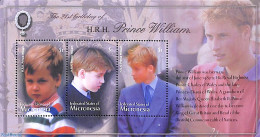 Micronesia 2003 Prince William 3v M/s, Mint NH, History - Kings & Queens (Royalty) - Royalties, Royals
