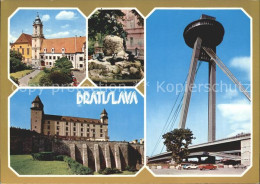72343214 Bratislava Pressburg Pozsony Bruecke Burg  - Slovaquie
