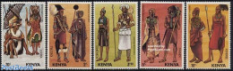 Kenia 1984 Costumes 5v, Mint NH, Various - Costumes - Costumi