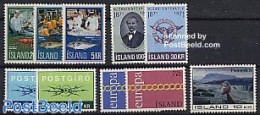 Iceland 1971 Yearset 1971 (10v), Mint NH, Various - Yearsets (by Country) - Nuevos