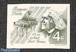 Hungary 1986 F. Liszt 1v Imperforated, Mint NH, Performance Art - Music - Unused Stamps