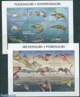 Guyana 1998 Preh. Animals 18v (2 M/s), Mint NH, Nature - Prehistoric Animals - Prehistorics