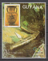 Olympia 1988 :  Guyana  Bl  ** - Estate 1988: Seul