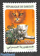 Djibouti 1998 Cats 1v, Mint NH, Nature - Cats - Djibouti (1977-...)