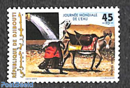 Djibouti 1998 Int. Water Day 1v, Mint NH, Nature - Cattle - Water, Dams & Falls - Dschibuti (1977-...)