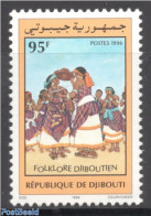 Djibouti 1996 Folklore 1v, Mint NH, Performance Art - Various - Dance & Ballet - Folklore - Dans