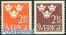 Sweden 1965 Definitives 2v, Mint NH - Unused Stamps