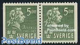 Sweden 1940 C.M. Bellman Pair, Mint NH, Performance Art - Music - Art - Authors - Ungebraucht