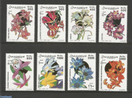 Somalia 2002 Flowers 8v, Mint NH, Nature - Flowers & Plants - Somalia (1960-...)