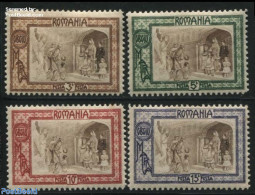 Romania 1907 Social Welfare 4v, Unused (hinged) - Unused Stamps