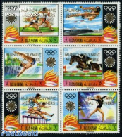 Ras Al-Khaimah 1971 Olympic Winners 6v, Mint NH, Sport - Olympic Games - Ras Al-Khaima