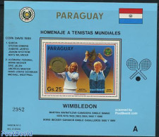 Paraguay 1986 Tennis S/s, Mint NH, Sport - Tennis - Tennis