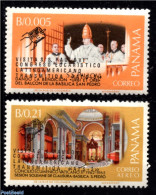 Panama 1968 Pope Visit 2v, Mint NH, Religion - Pope - Religion - Papes