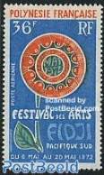 French Polynesia 1972 Art Festival 1v, Mint NH - Unused Stamps