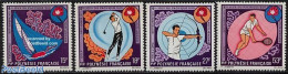 French Polynesia 1971 South Pacific Games 4v, Mint NH, Sport - Golf - Sailing - Shooting Sports - Sport (other And Mix.. - Nuovi