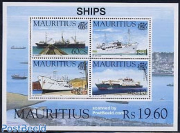 Mauritius 1996 Ships S/s, Mint NH, Transport - Ships And Boats - Ships