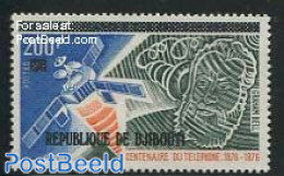 Djibouti 1977 200F, Stamp Out Of Set, Mint NH, Transport - Space Exploration - Gibuti (1977-...)