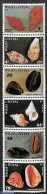 Wallis & Futuna 1987 Shells 6v [:::::], Mint NH, Nature - Shells & Crustaceans - Vie Marine