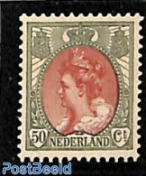 Netherlands 1899 50c Bronzegreen/Brownred, Stamp Out Of Set, Mint NH - Neufs