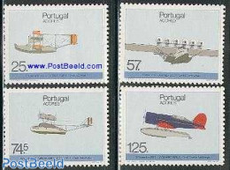 Azores 1987 Aeroplanes 4v, Mint NH, Transport - Aircraft & Aviation - Airplanes